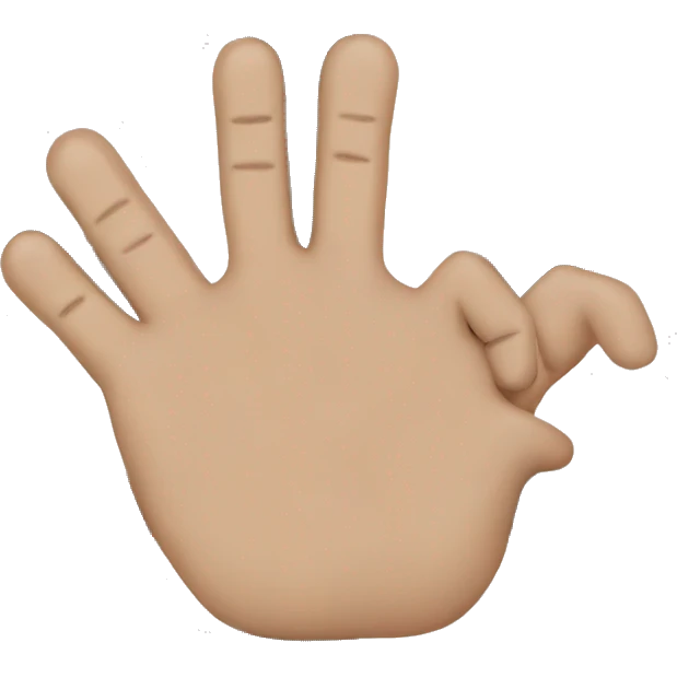 Reomen sukuna 's fingers emoji