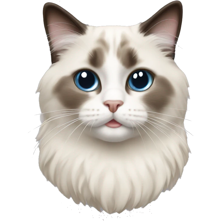 Ragdoll cat emoji