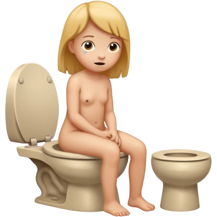 10 year old child girl naked pooping emoji