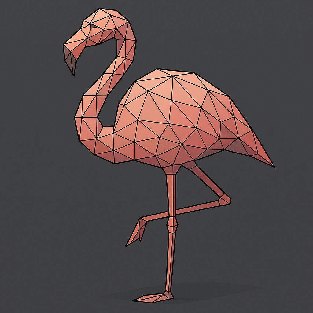 flamingo emoji