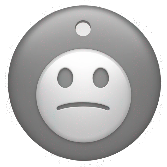 Bubble tag Instagram icon grey  emoji