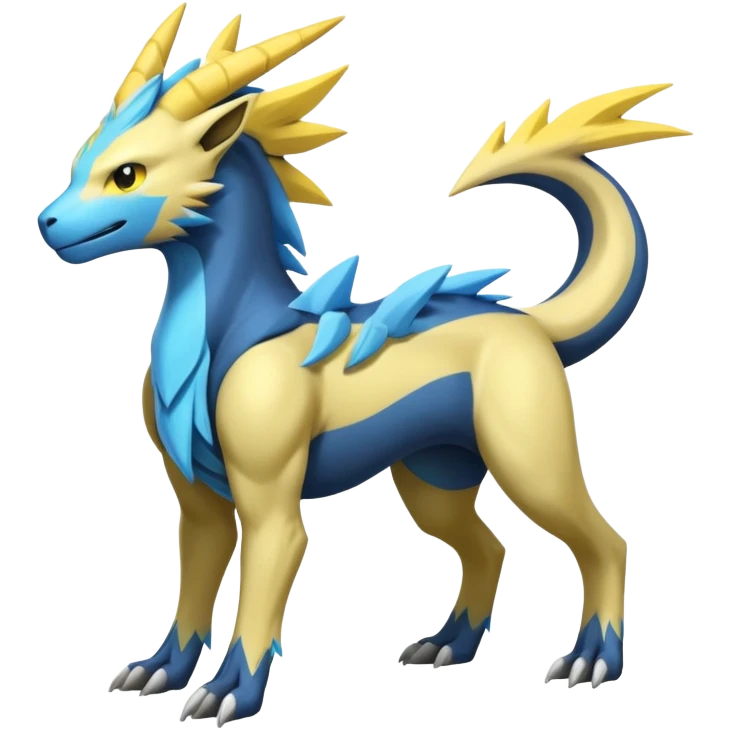 Manectric-Lucio-Draco-Fakémon-hybrid-creature (full body), 4 legs emoji