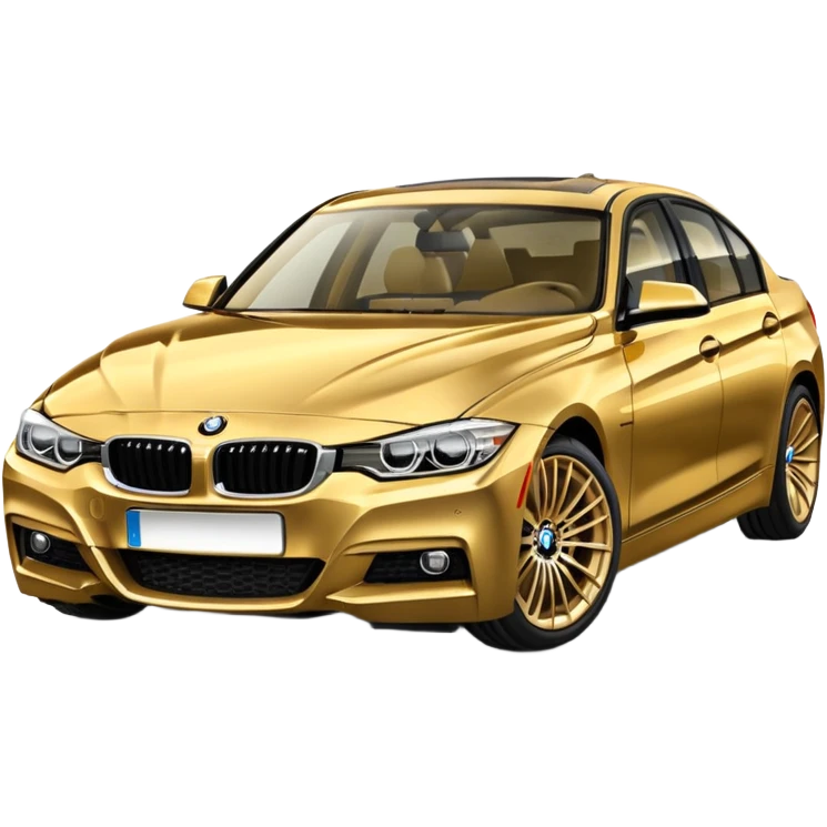 F30 bmw gold emoji