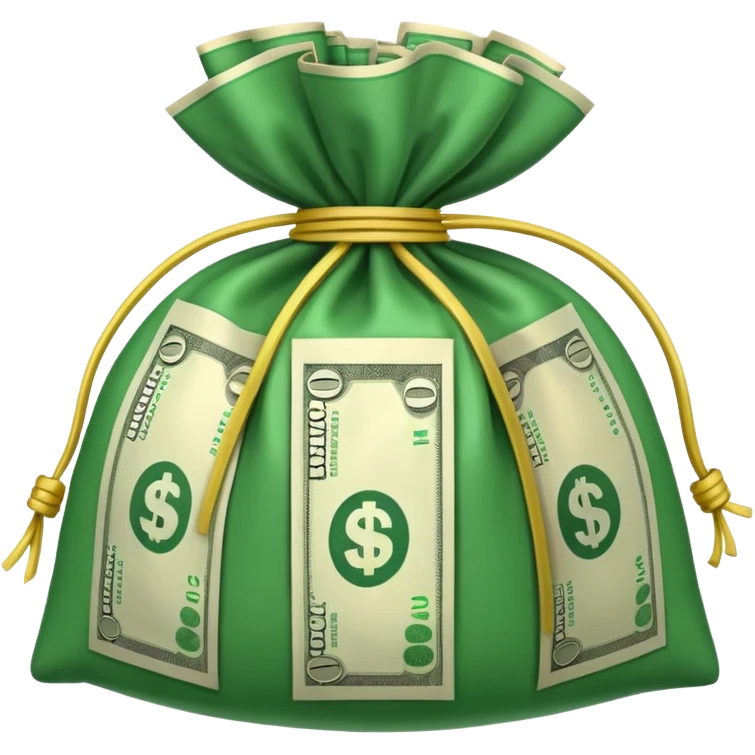 a bundle of money emoji