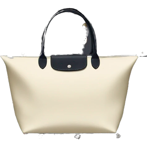 black longchamp tote emoji