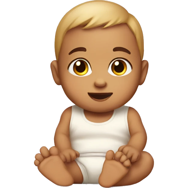 Cute baby emoji
