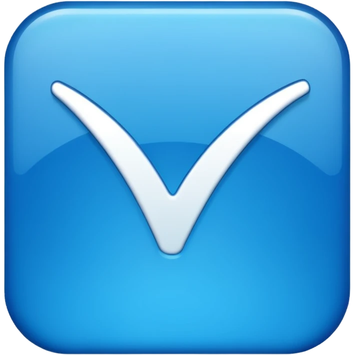  تیک آبی اینستا emoji