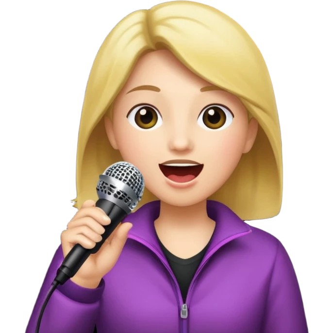 Karaoke emoji