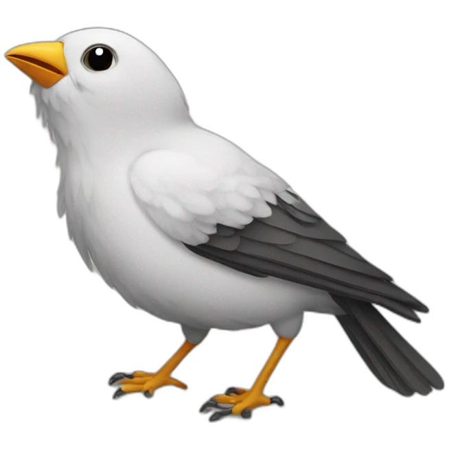 Drunk bird emoji