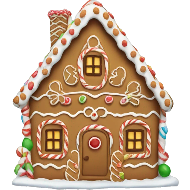 gingerbread house  emoji