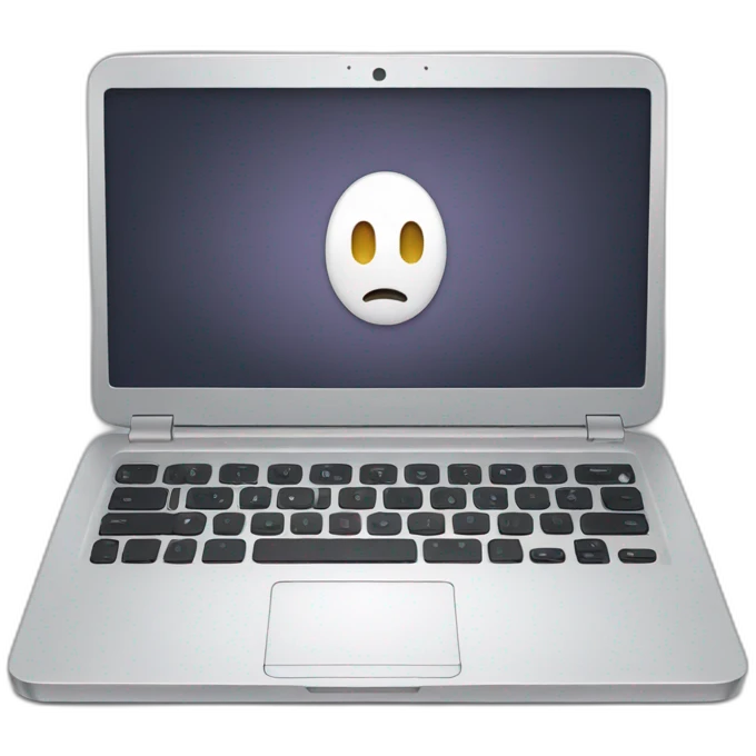 Laptop on the side emoji
