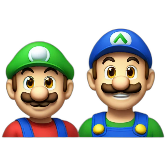 Mario et luigi emoji