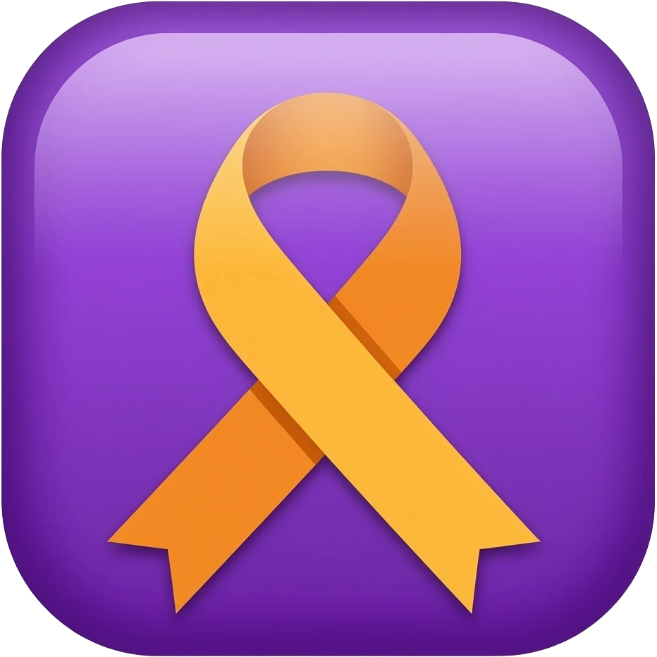 Emoji for the 1st May Day  in purlpe and orange emoji