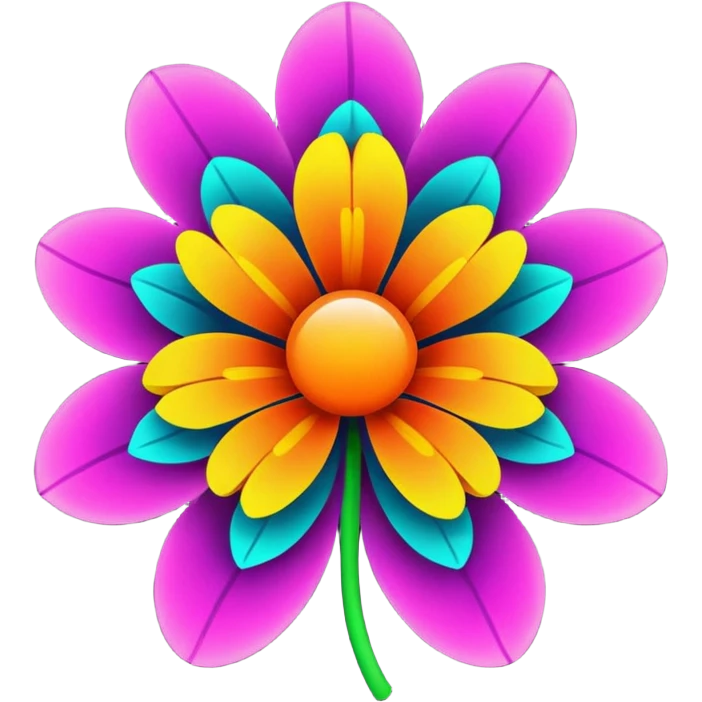 digitel flower emoji