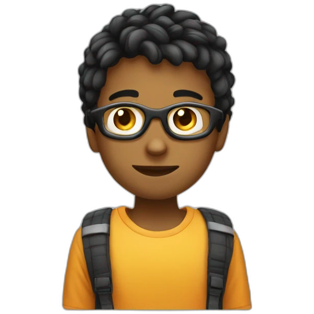 little hacker boy  emoji