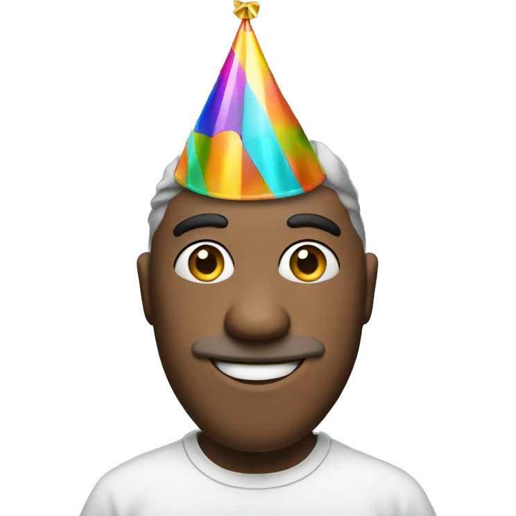 shart with a party hat emoji