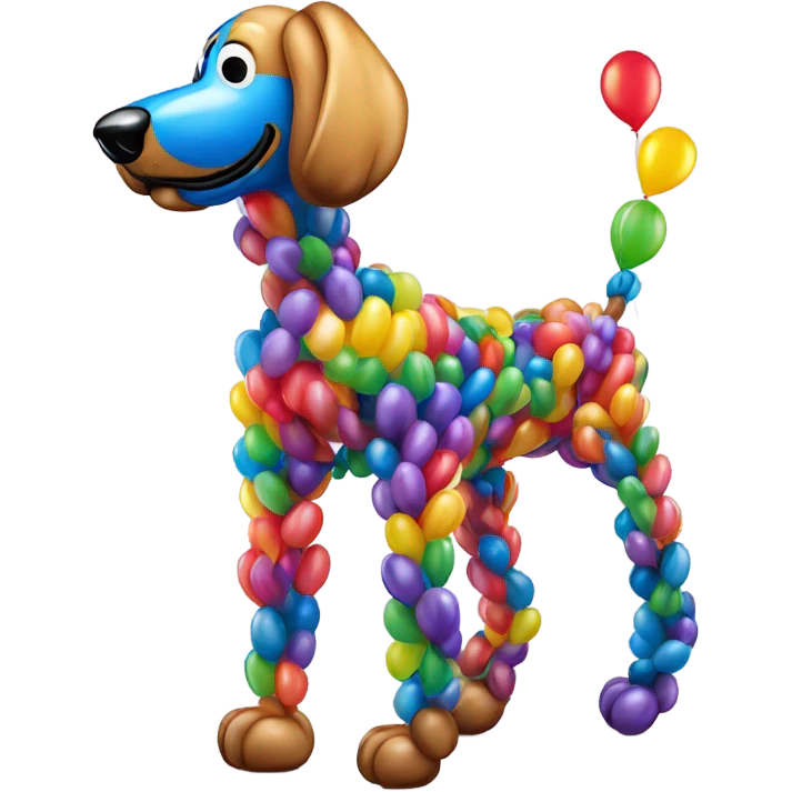 Balloon dog emoji
