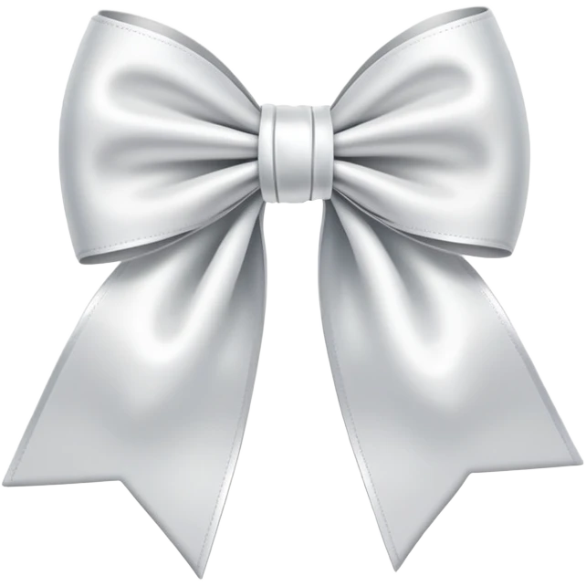 white bow emoji