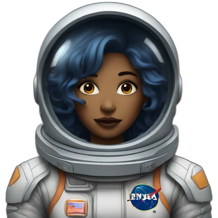 Space girl  emoji