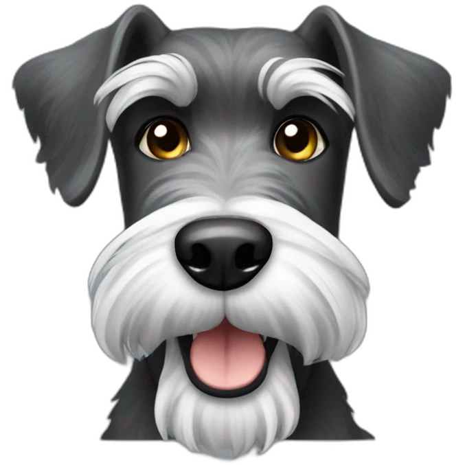 schnauzer emoji