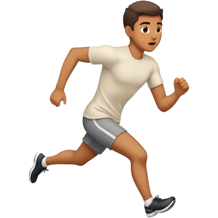 Run fast emoji