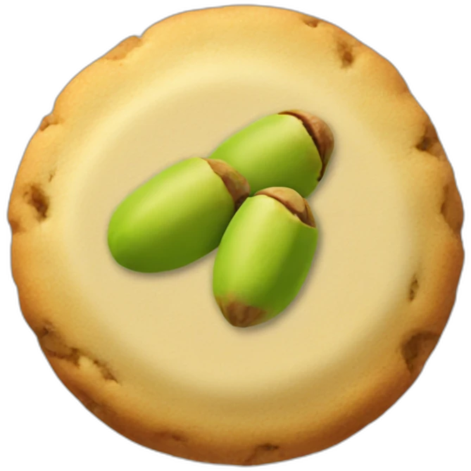 pistachio cookie emoji