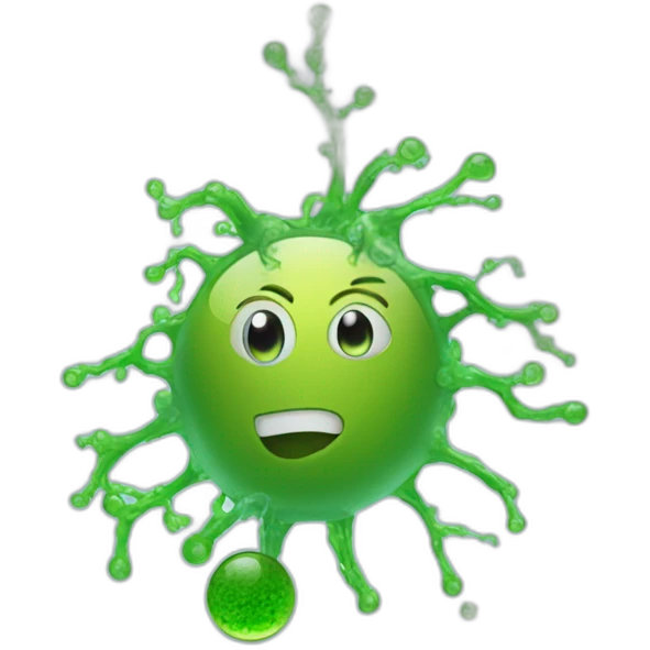 linkedin logo and plankton algae emoji
