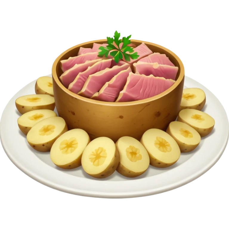 Tunfisk med poteter emoji