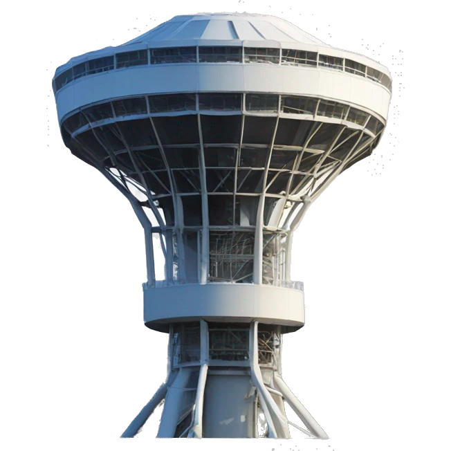 the Telstra tower in Canberra with a mountain where the tower is a bit bigger emoji