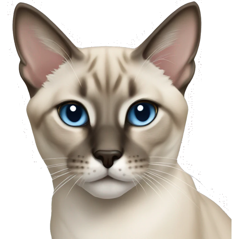 Point lynx siamese  emoji