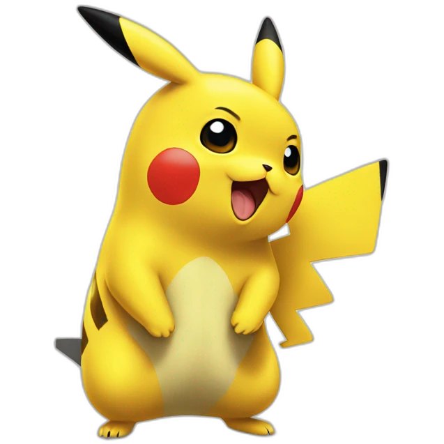 Pikachu détective emoji