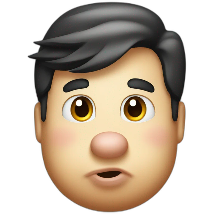 obese donald duck emoji