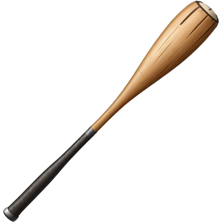 log of wood holding a baseball bat emoji