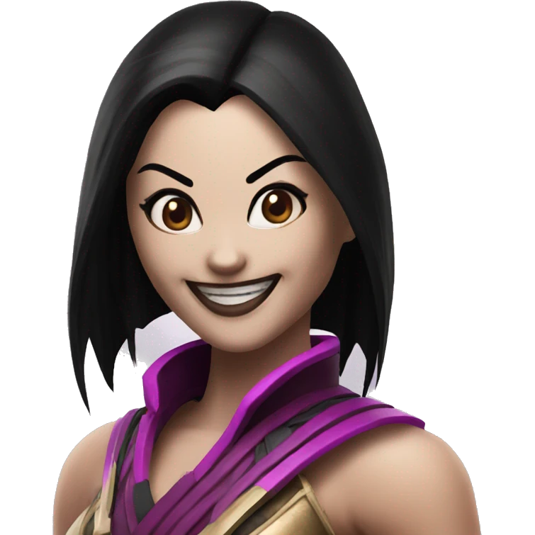 happy mileena from mortal kombat 10 emoji