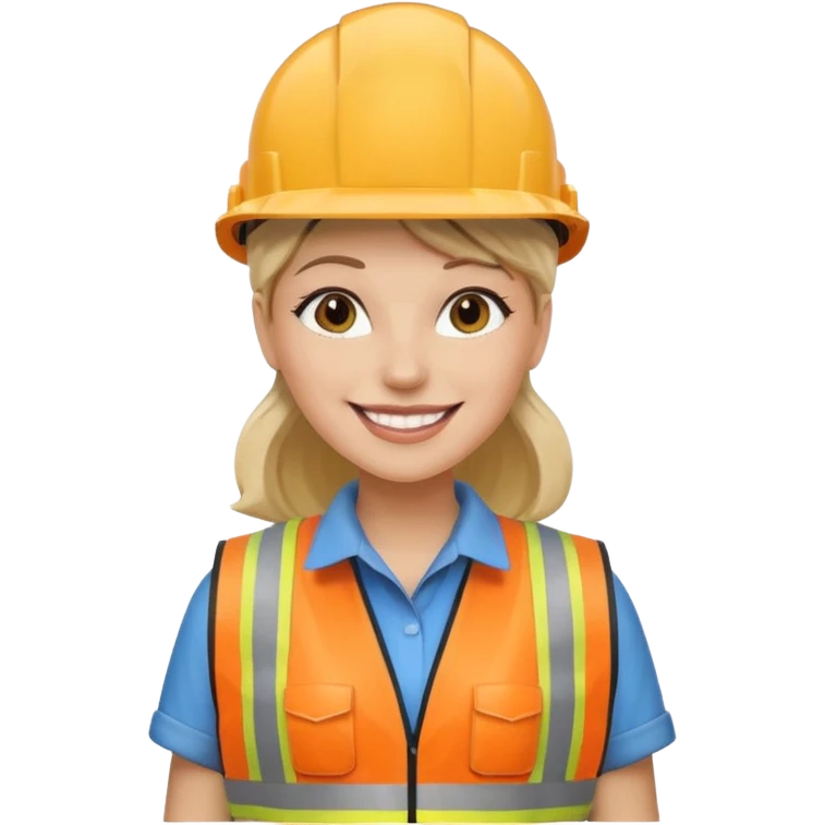 woman under construction emoji