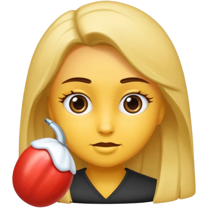 Девушка глотает девушку с большим пузом emoji