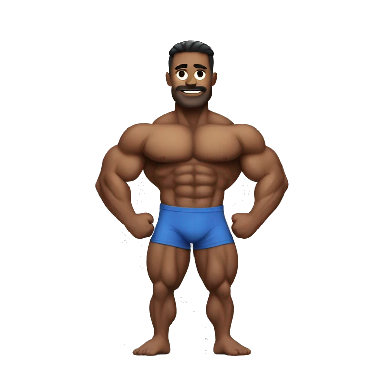 bodybuilder emoji