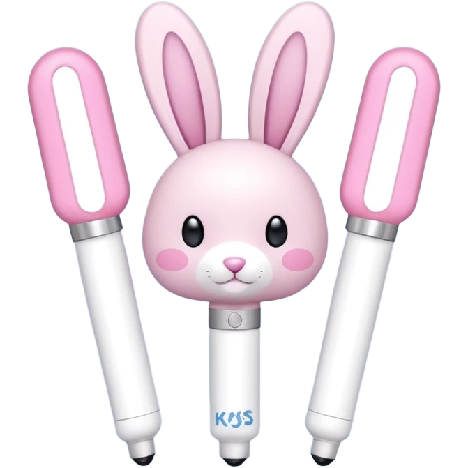 K-pop group new jeans light stick  emoji