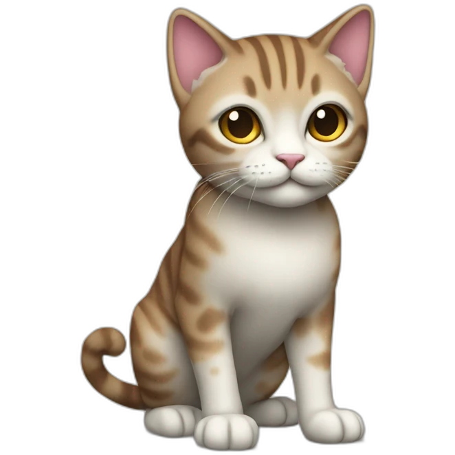 Pixie-Bob Cat Full Body emoji