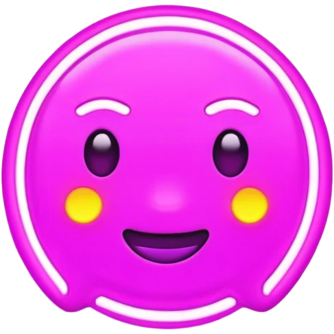 Neon esthetic emoji