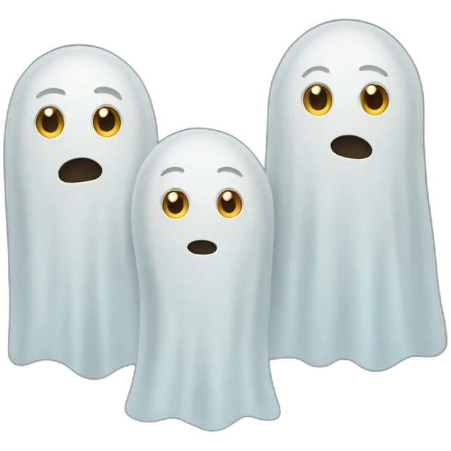 family ghosts emoji