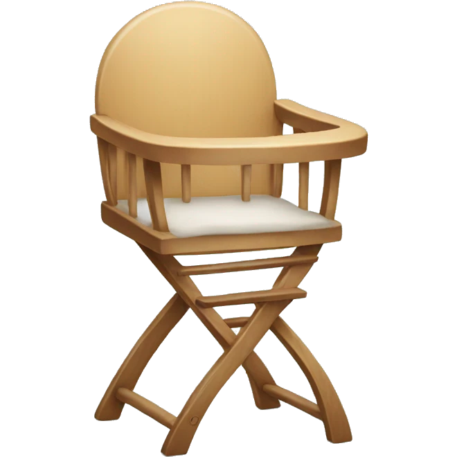 Baby high chair  emoji