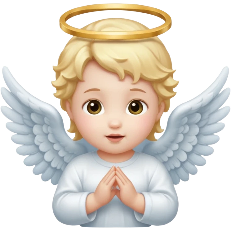 baby angel emoji