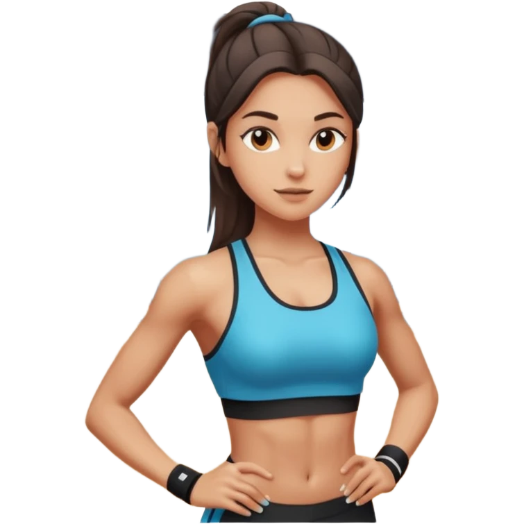 sport girl gym emoji