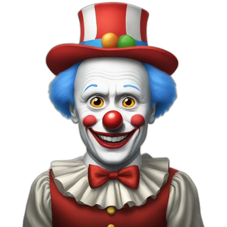 Putin as a clown emoji