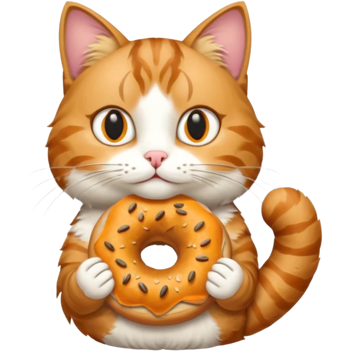 Kedili simit emoji