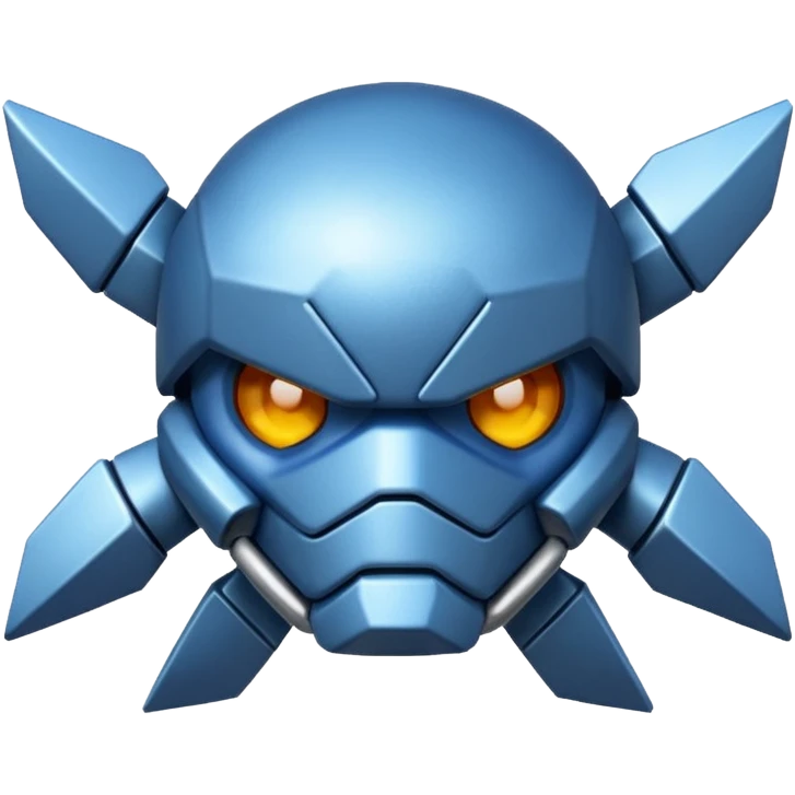 Haz un emoji del Pokémon metagross, hazlo parecido a la imagen emoji