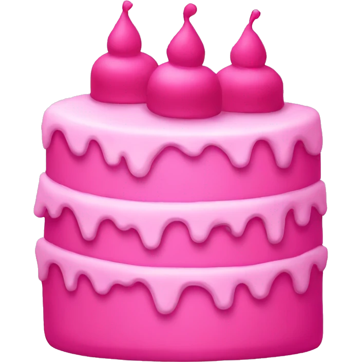 Pink cakes  emoji