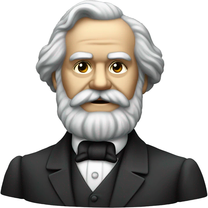 Capitalist Karl Marx  emoji
