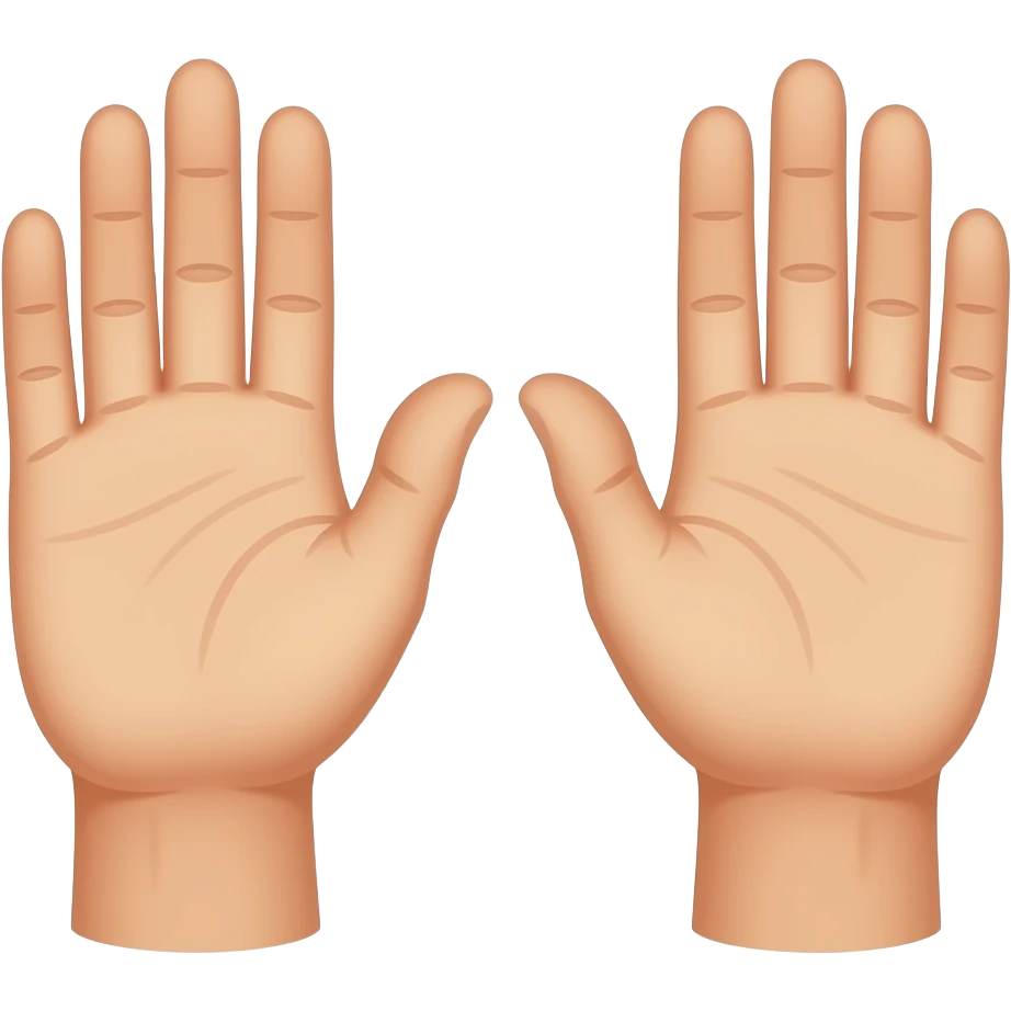 pov von einem selber hände zobiemäßig gestreckt emoji